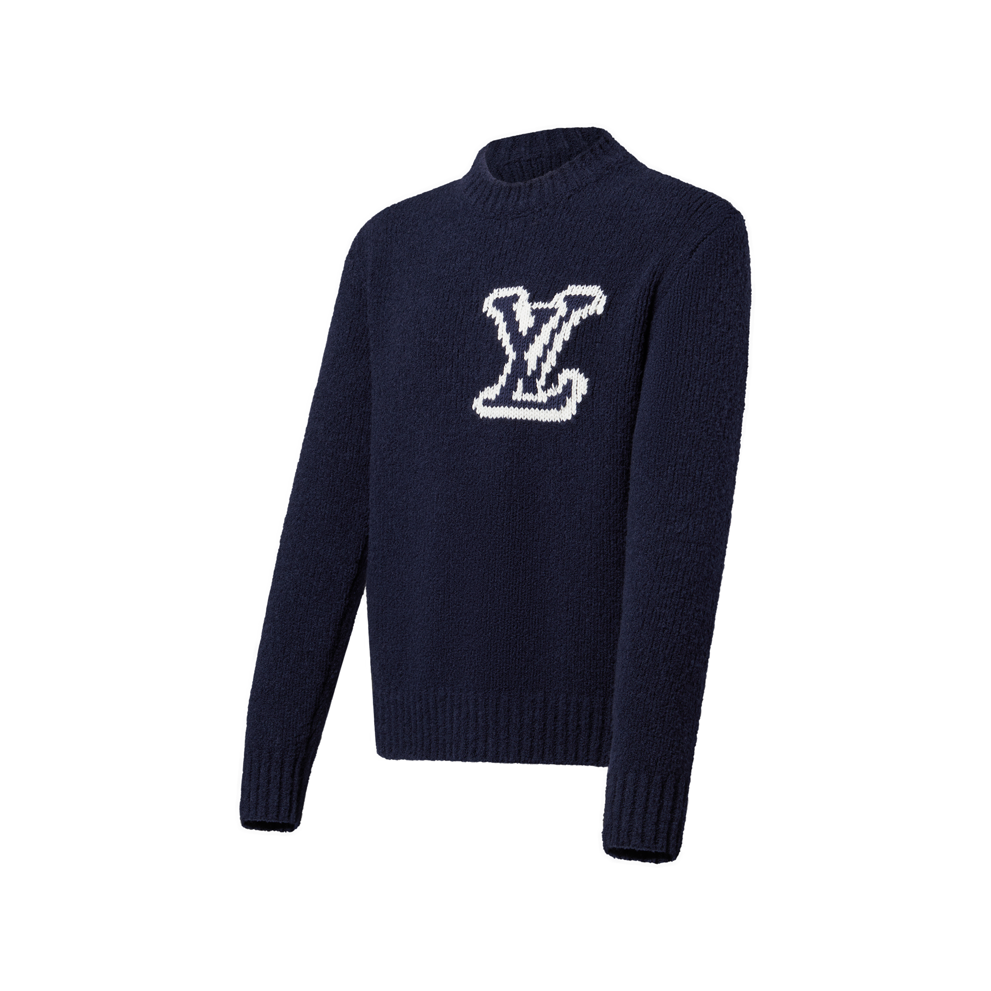 LV Intarsia Crewneck - Men - Ready-to-Wear | LOUIS VUITTON ®